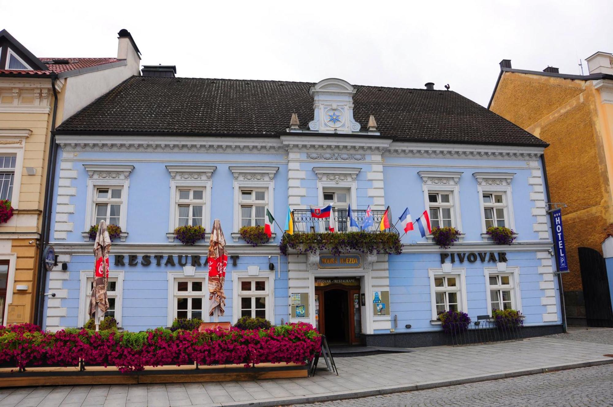 Hotel Restaurant Modra Hvezda Dobrany  Exterior photo